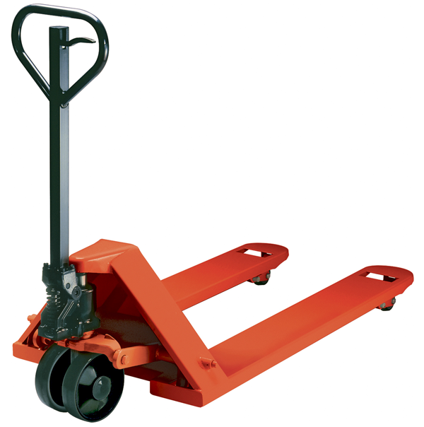 A pallet jack like this is used daily for commercial moving