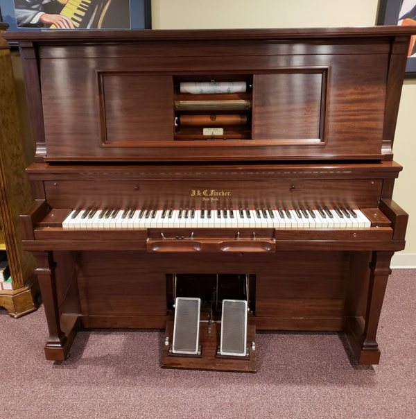 Piano shown in a residential site survey