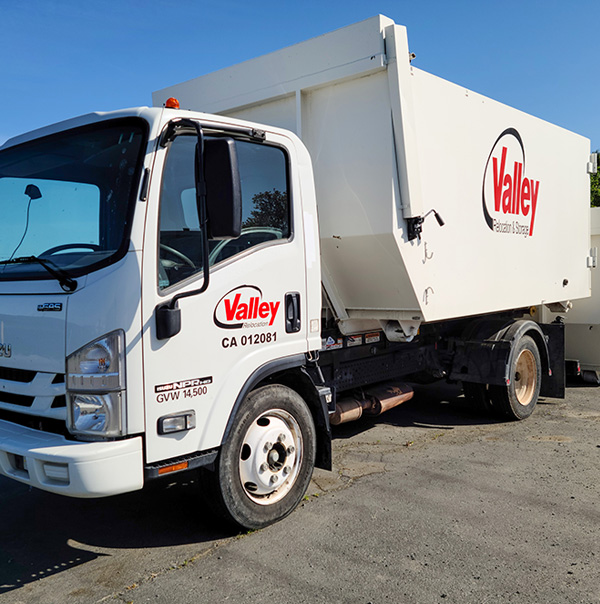 Valley Relocation's disposal truck