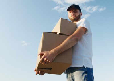 a mover from a commercial office moving company