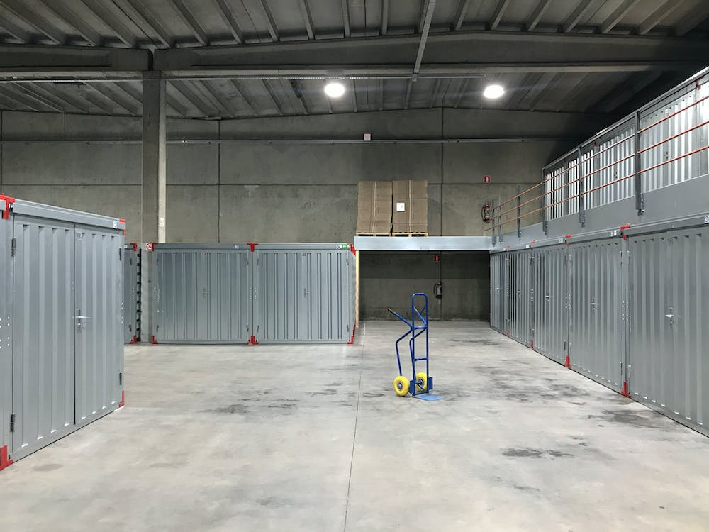commercial warehouse storage with extra security