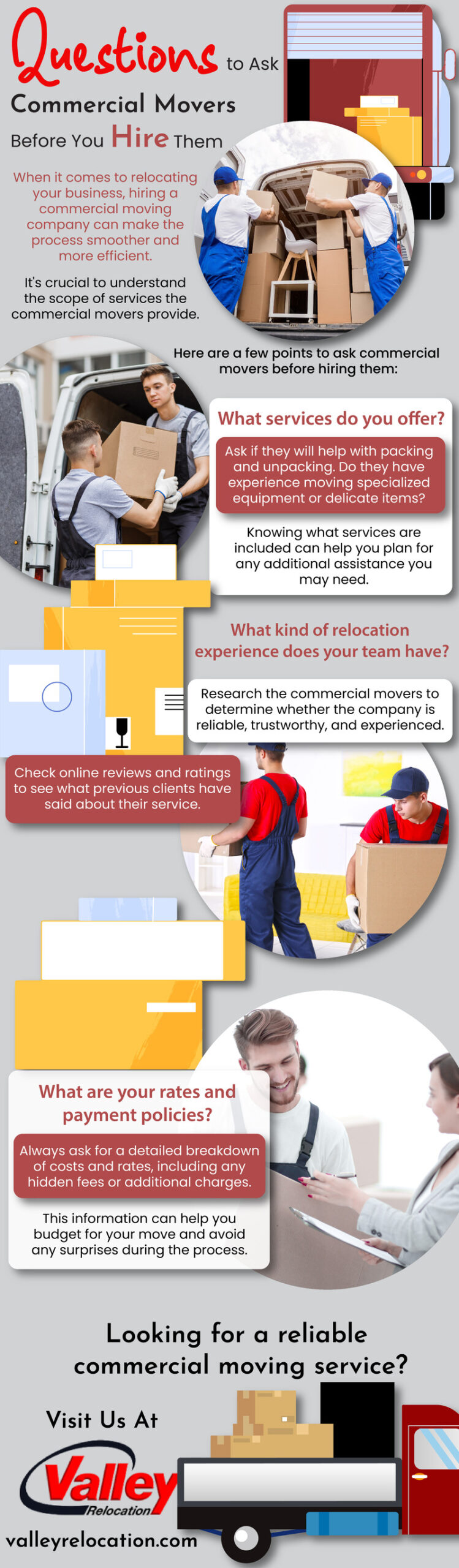Questions To Ask Commercial Movers Before You Hire Them