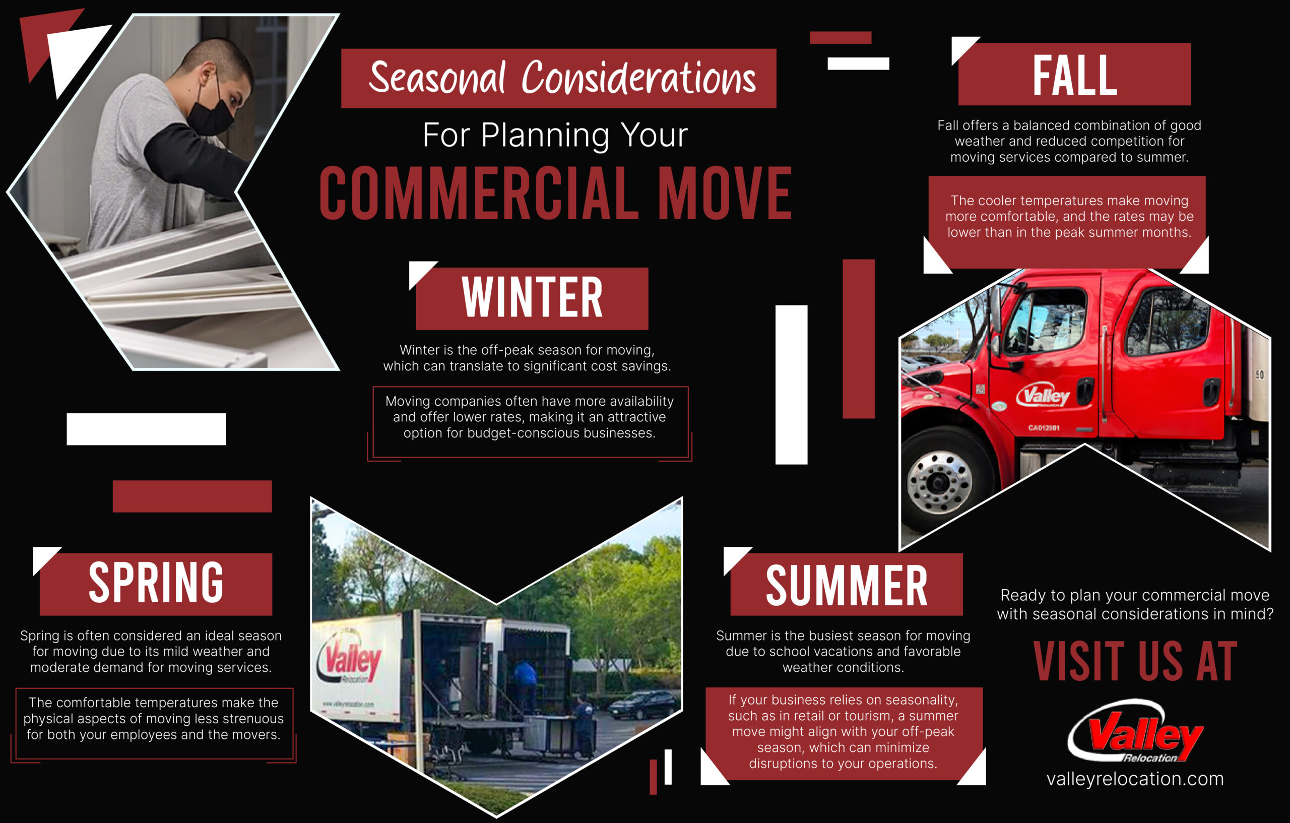 Seasonal Considerations For Planning Your COMMERCIAL MOVE 