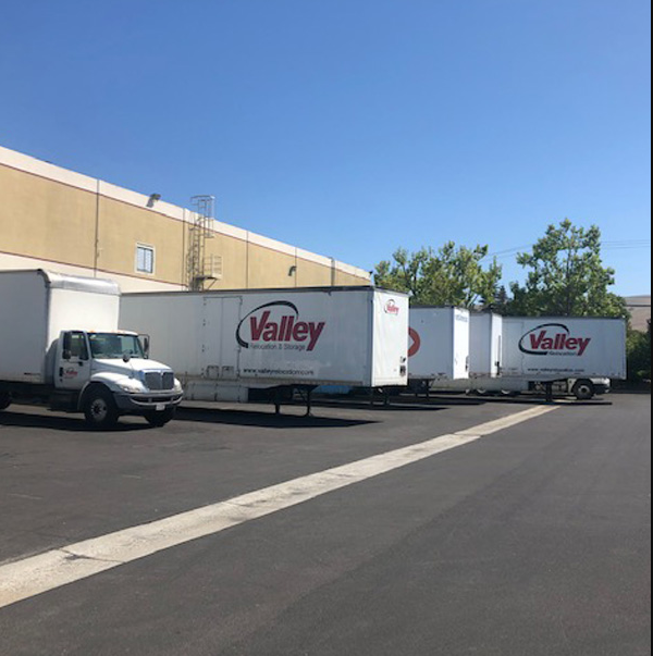 Valley Relocation’s trailers.