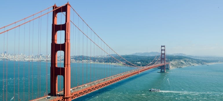 Golden gate bridge.