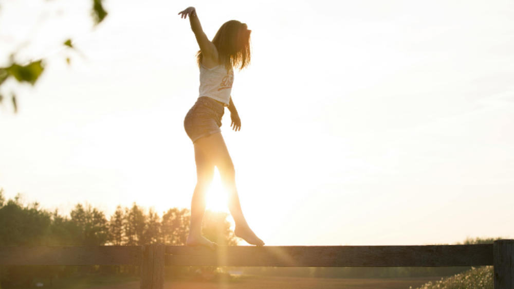 a woman trying to find work-life balance after relocating to Silicon Valley