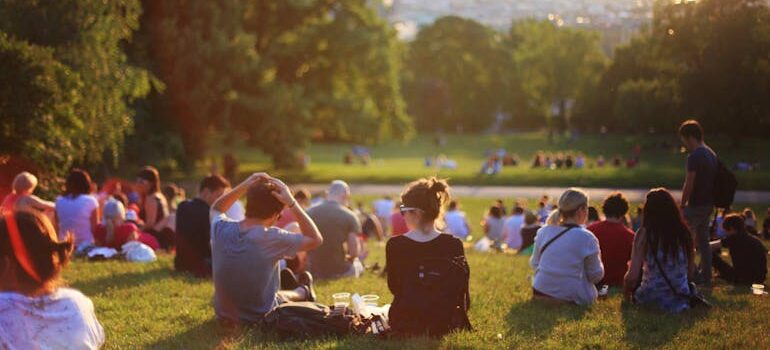 Group of People Enjoying Music Concert