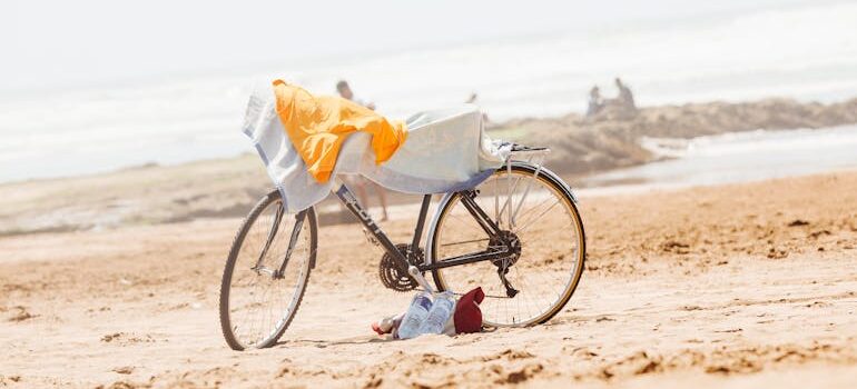 Clothes on Bike